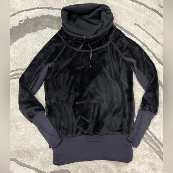 Lululemon don’t hurry be happy, reversible hoodie/sweater